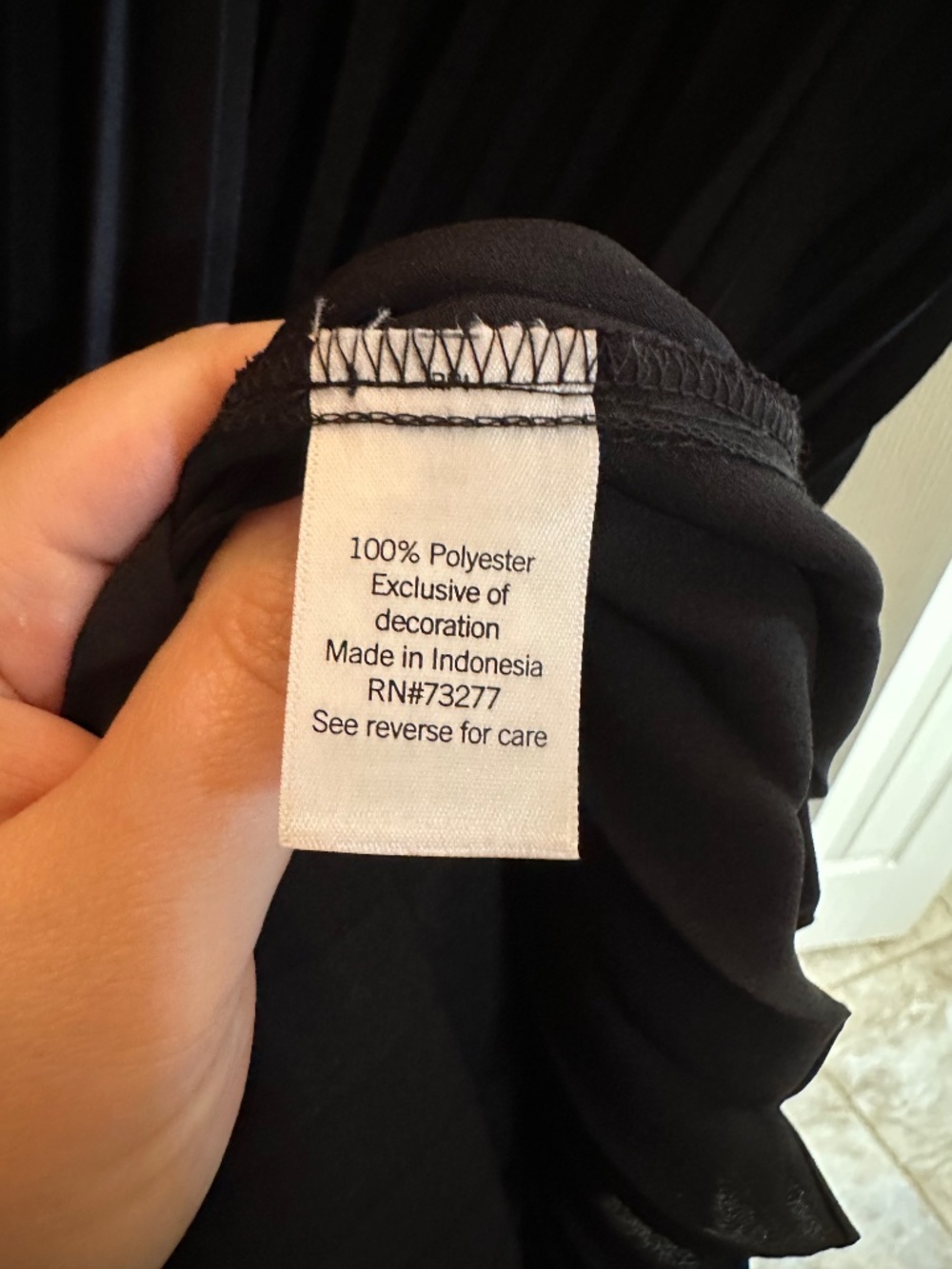 Croft & Barrow 3X Black Pleated Skirt Shift Dress Like New Flattering - Picture 10 of 11